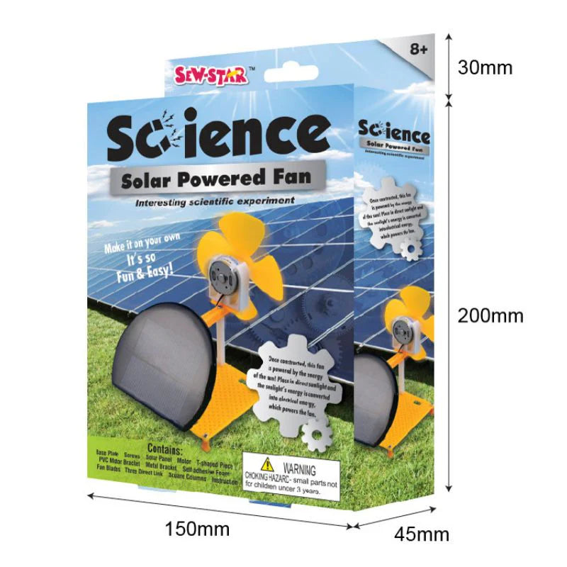 DIY Solar Powered Fan Science Kit