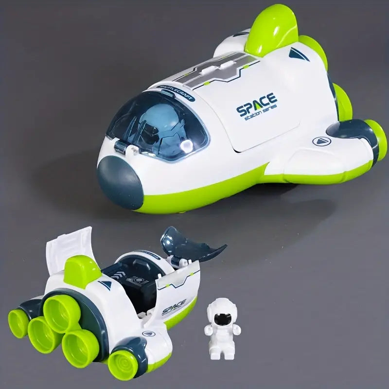 Inertial Robot Spacecraft Toy - 1Pc