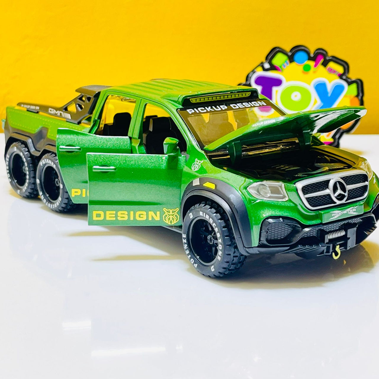 1:28 Scale Diecast Benz X Class EXY 6x6