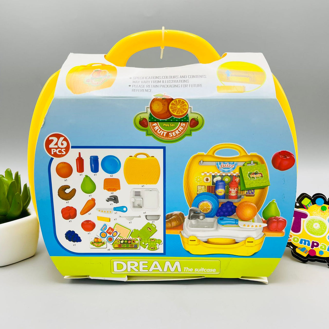 Pretend Fruits Play Set