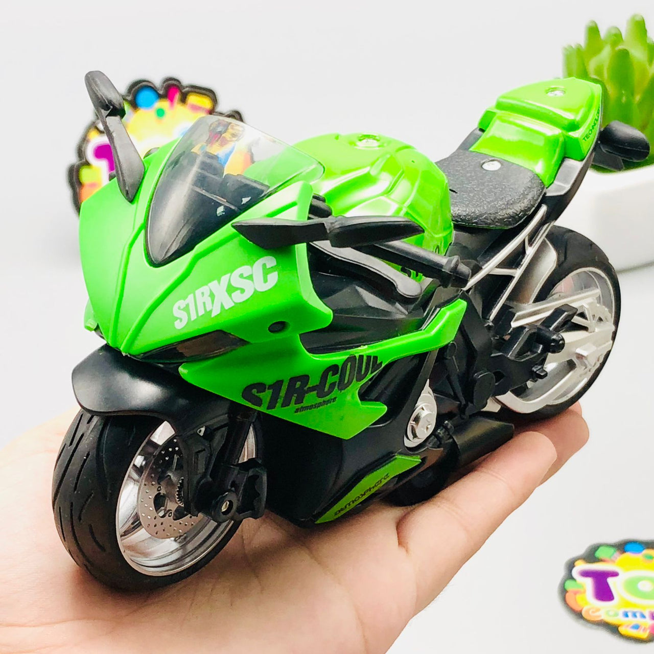 1:16 Diecast BMW S1000 Model Bike