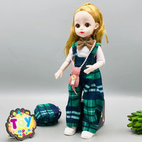 Thumbnail for 11* Inches Premium Movable Joints Doll With Transparent Packaging