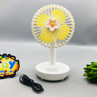 Thumbnail for Rechargeable Night Light Mini Desktop Fan