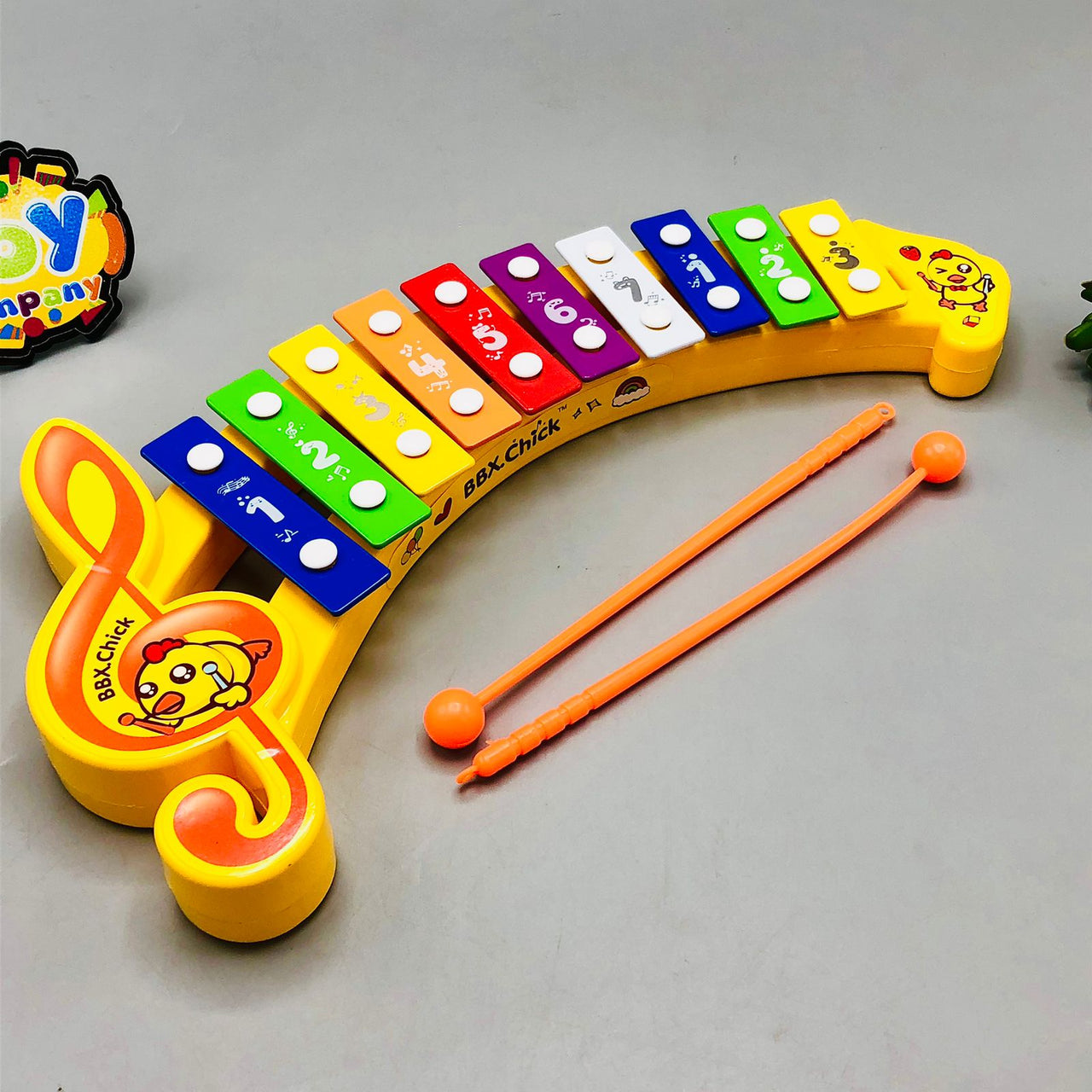 Musical Xylophone Hand-Knock Toy For Kids