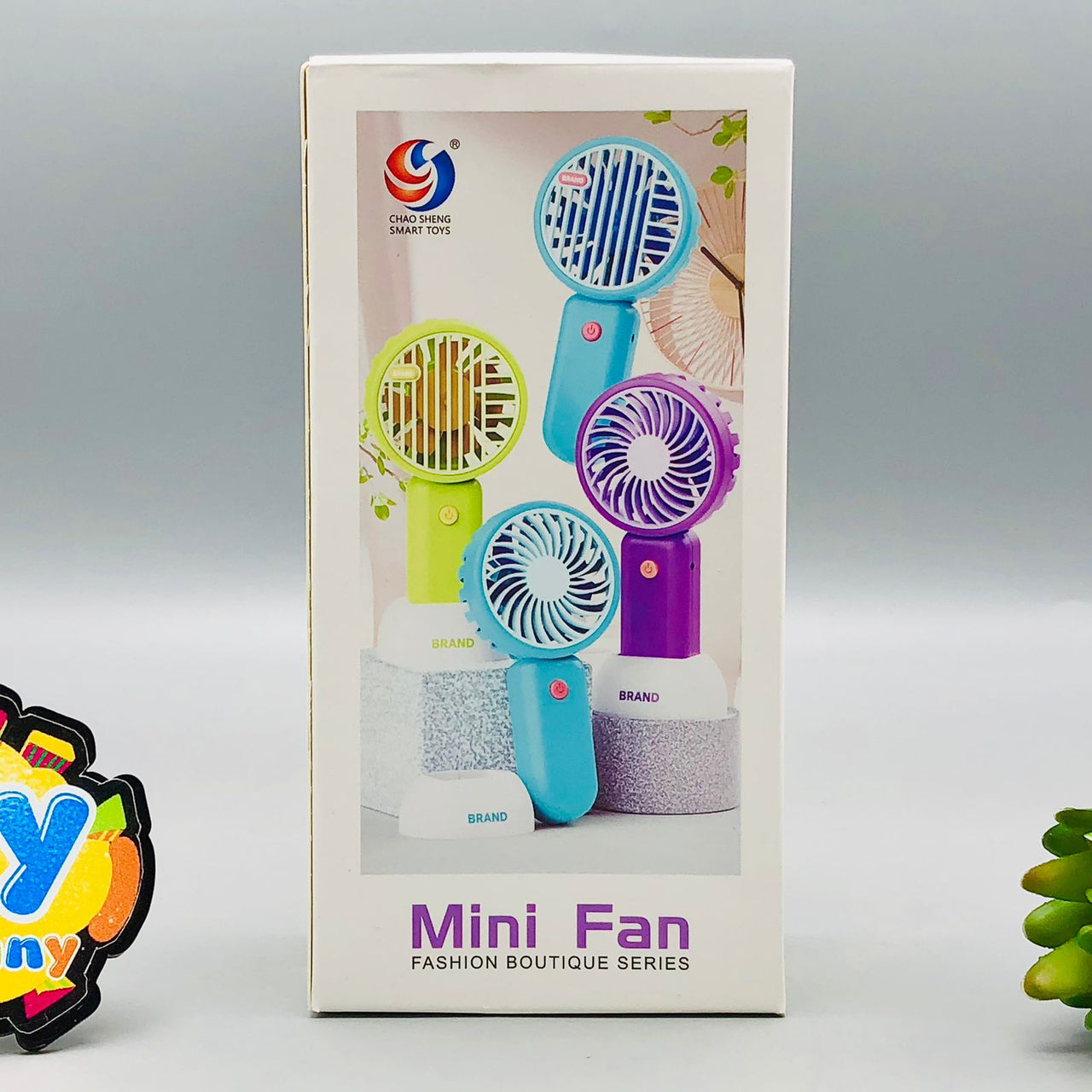 Rechargeable Fashion Boutique Fan With USB