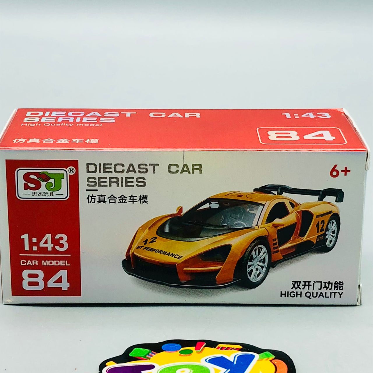 1:43 Diecast Mini Pullback McLaren Model Car