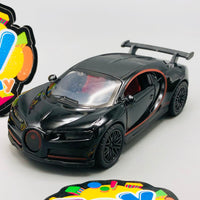 Thumbnail for 1:36 Diecast Mini Pullback Bugatti Chiron Model Car