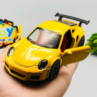 Thumbnail for 1:36 Diecast Mini Pullback Porsche 911 Model Car