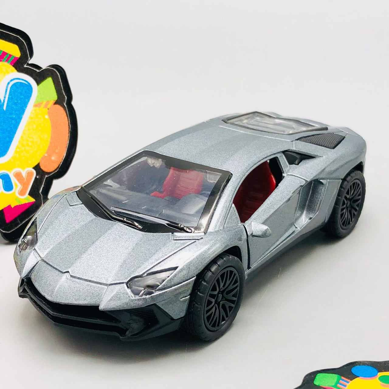 1:36 Diecast Mini Pullback Lamborghini Aventador Model Car