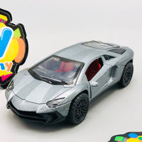 Thumbnail for 1:36 Diecast Mini Pullback Lamborghini Aventador Model Car