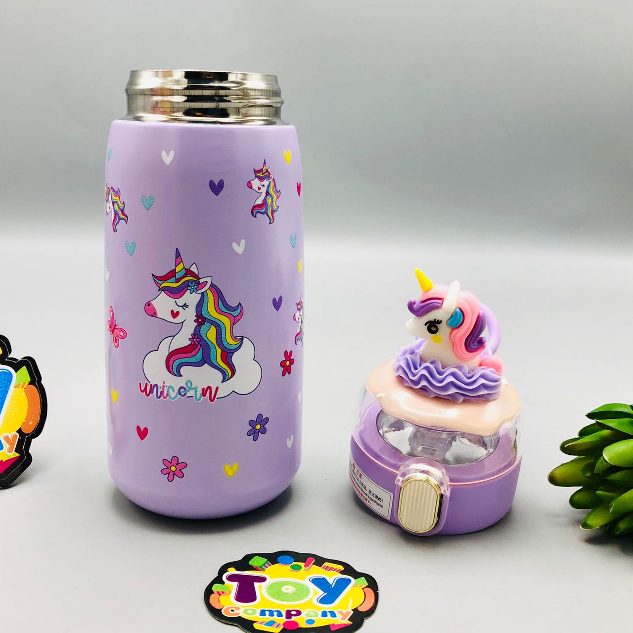 Unicorn Stainless Steel Insulated Sipper Water Bottle