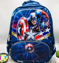 Thumbnail for 15* Inches Premium Captain America School Bag