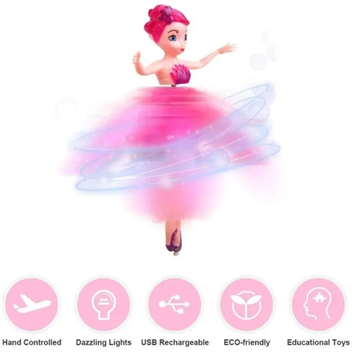 Infrared Induction Flying Fairy Doll