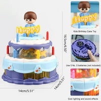 Thumbnail for Electric Rotating Birthday Doll Cake With Light & Music