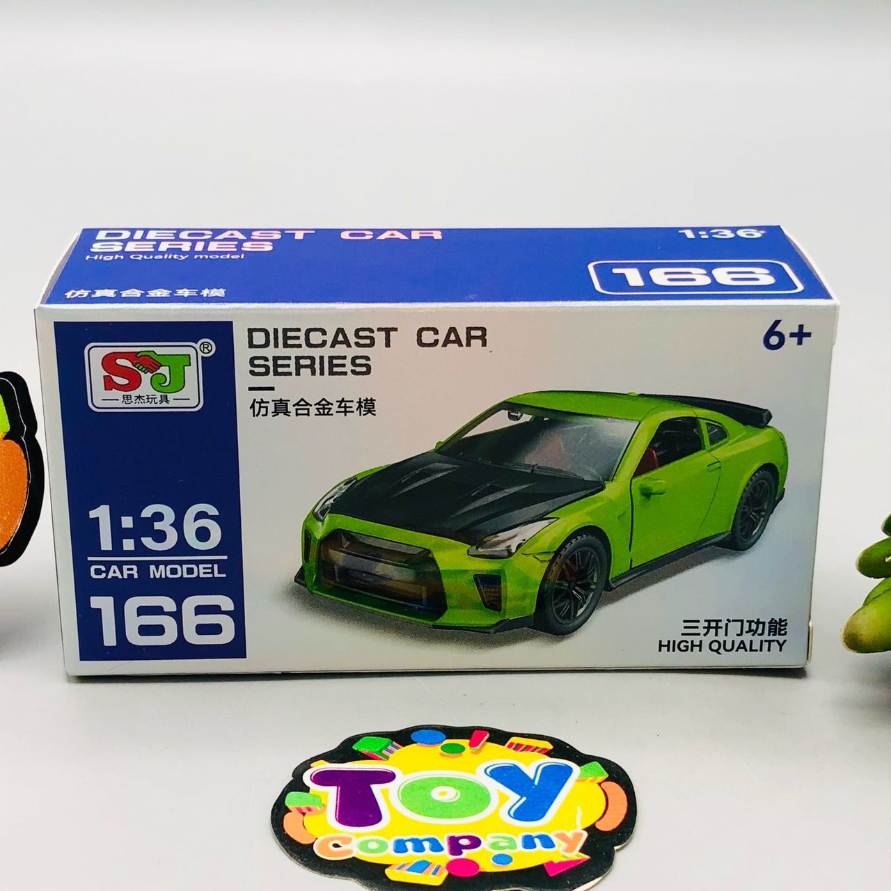 1:36 Diecast Mini Pullback Nissan GTR R35 Model Car