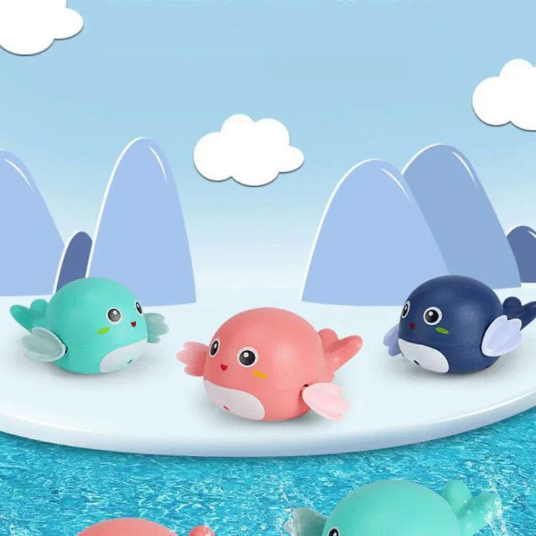 Newborn Cute Dolphin Bath Toy - 1Pc