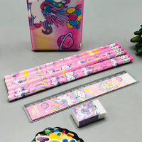 Thumbnail for Premium Unicorn Kids Stationery Set