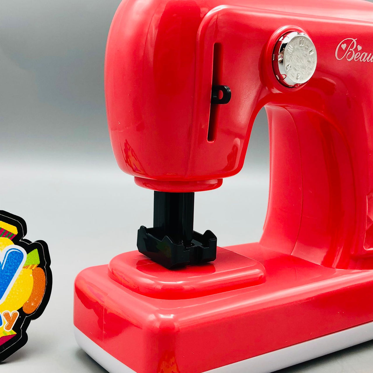 Kids Pretend Play Mini Sewing Machine Toy With Light & Sound