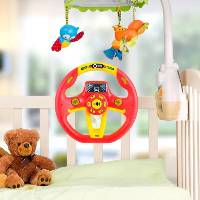 Multi-functional Steering Wheel With Light & Sound