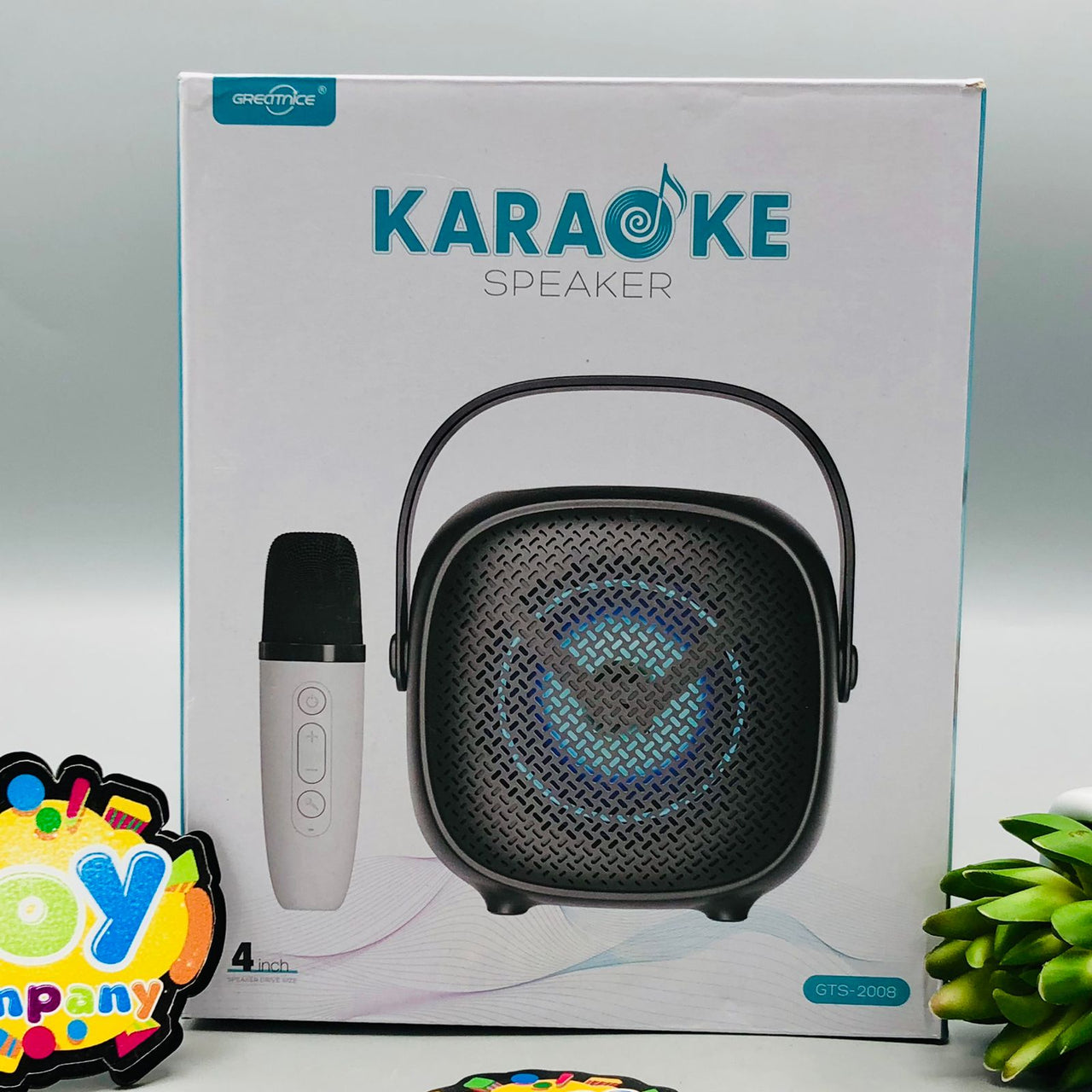 5 Inches Wireless Portable Karaoke Speaker With Mic