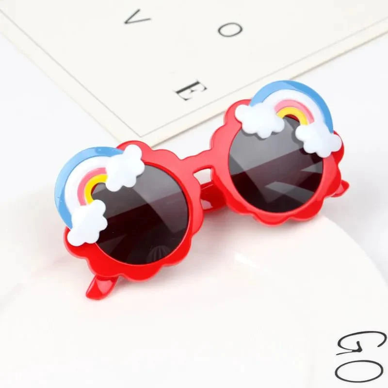 Kids Rainbow Frame Sunglasses