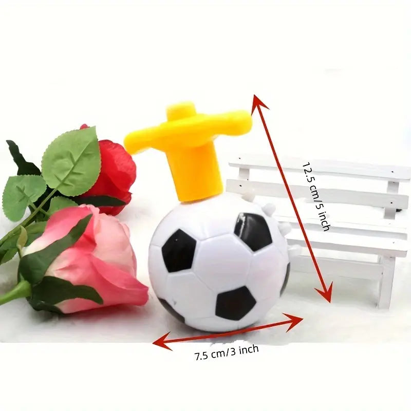 Football Flashing Spinning Top With Light & Music