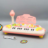 Thumbnail for Electronic Animal Musical Piano With Microphone