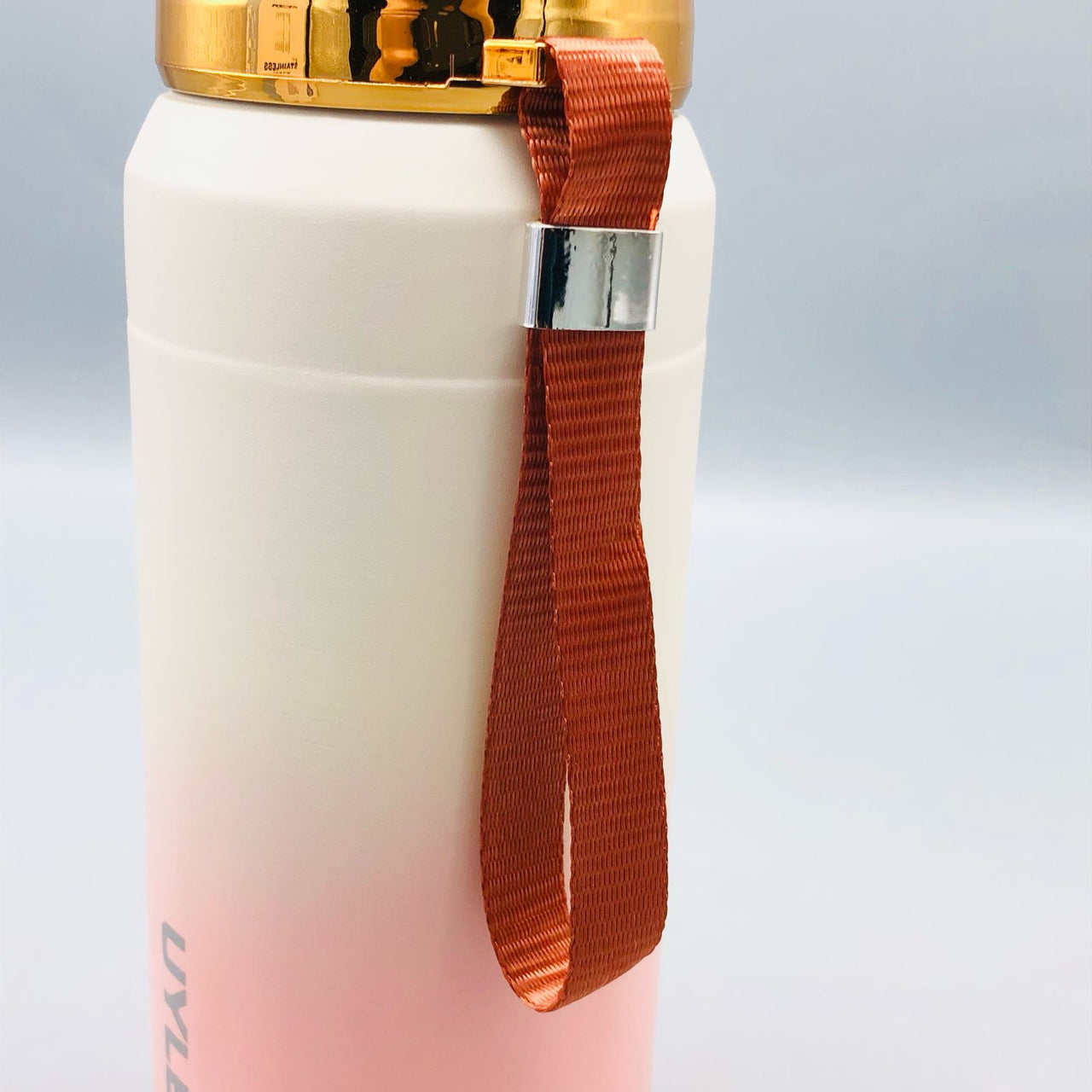 800ml Stainless Steel Unique Water Bottle - Pink