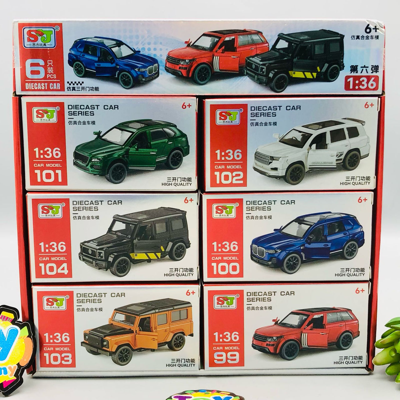 1:36 Diecast Mini Pullback Racing Model Cars - Pack