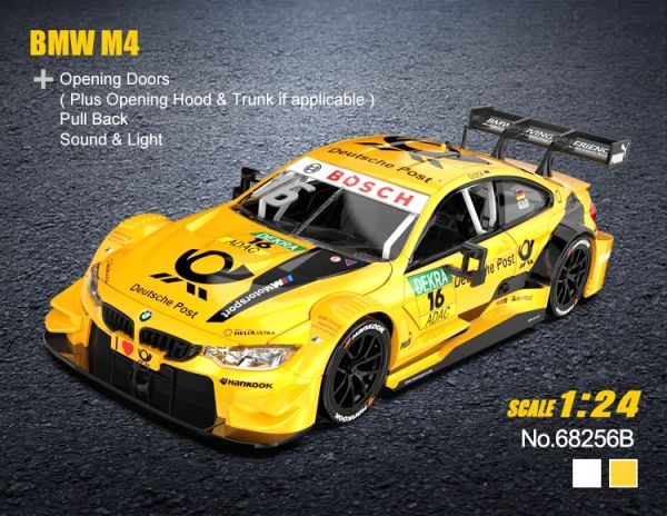 1:24 Diecast BMW M4 DTM Official Licensed Model Car