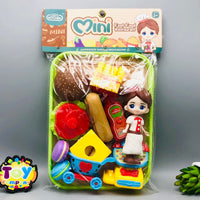 Thumbnail for 12Pcs Pretend Play Fast Food Restaurant Set