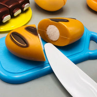 Thumbnail for 11Pcs Pretend Play Fast Food Cutting Set