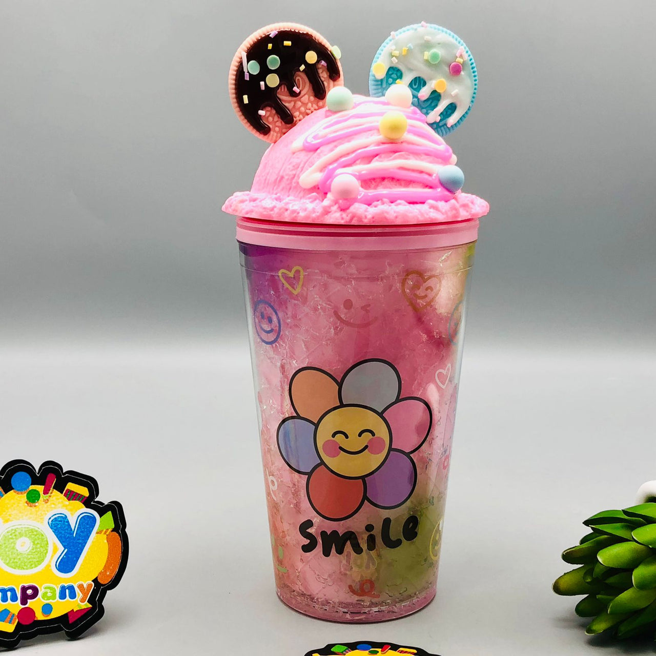 Premium Smile Tumbler Ear Water Cup