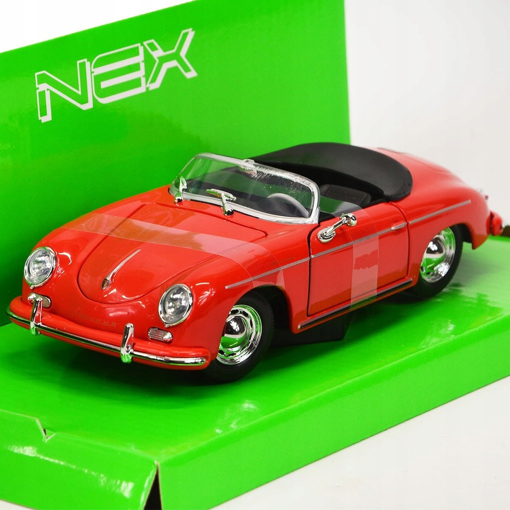 Welly 1:24 Diecast Porsche 356A Speedster Model Car