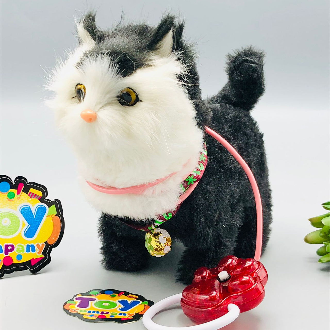 Remote Control Walking Plush Cat With Sound