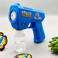 Thumbnail for 8 Holes Mini Space Exploration Colorful Bubble Gun