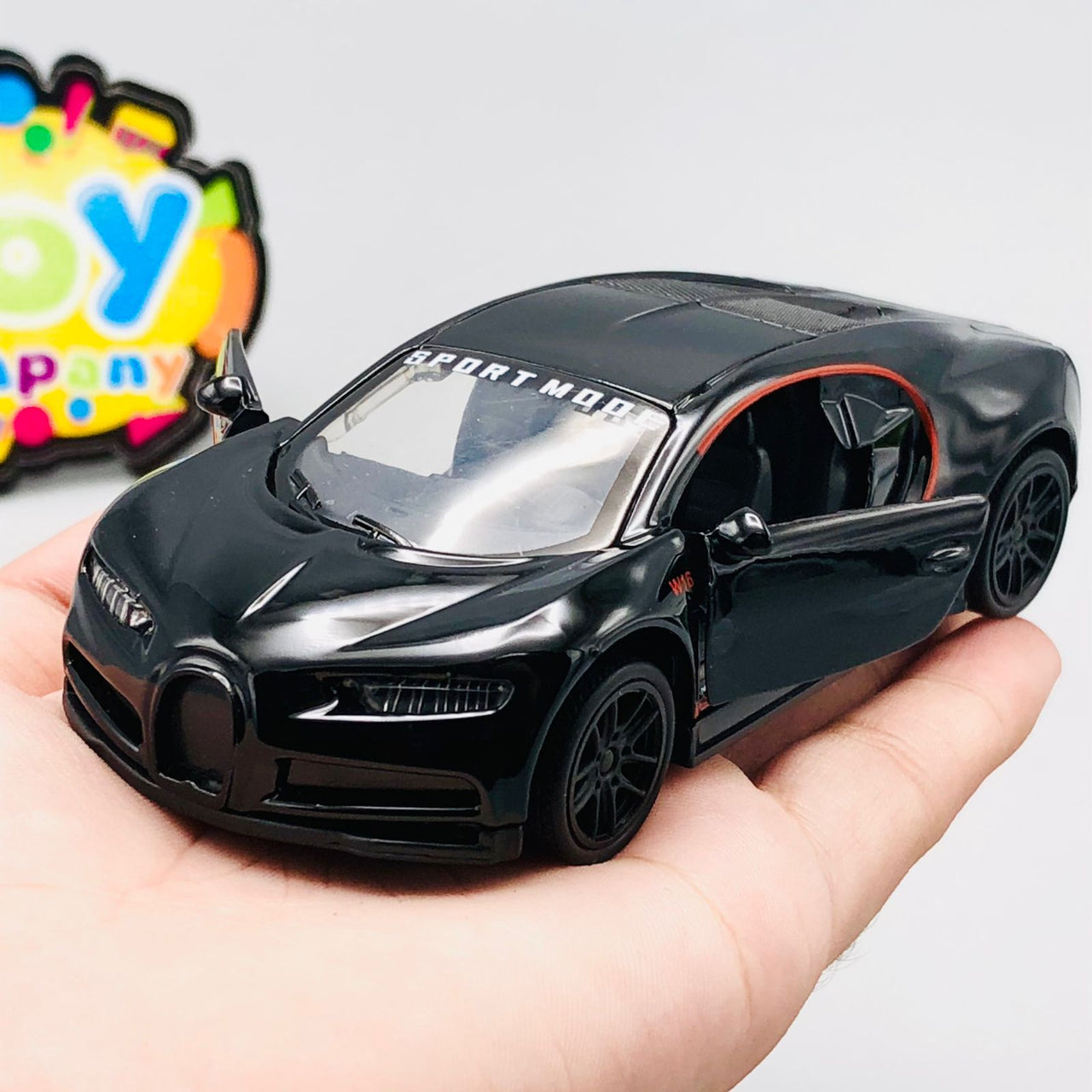 1:43 Diecast Mini Pullback Bugatti Model Car