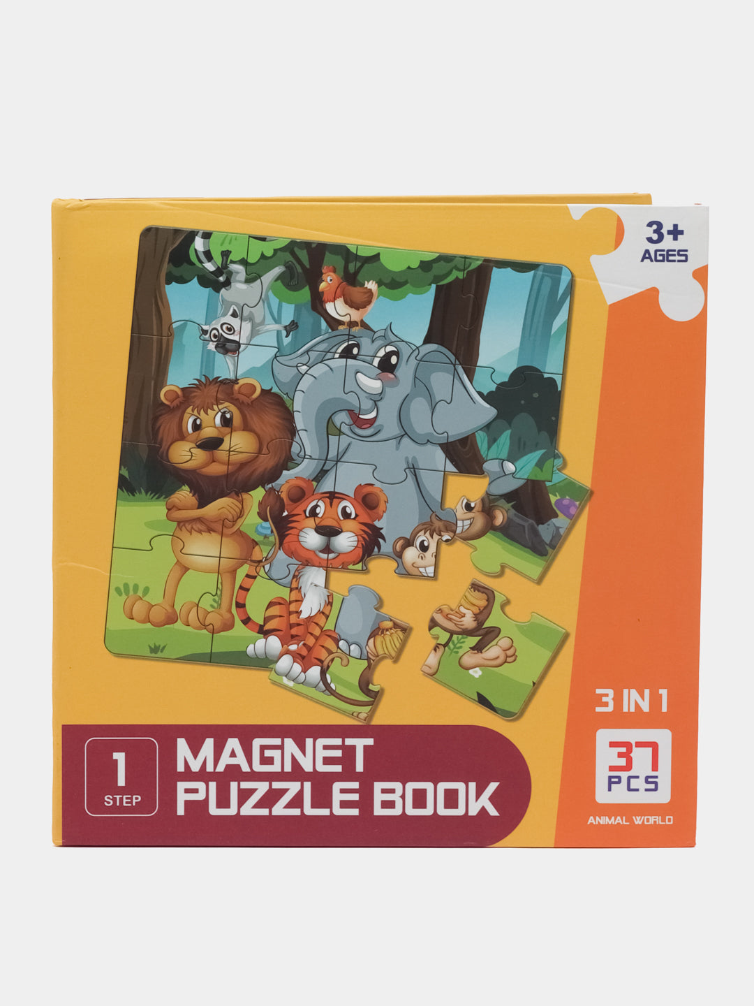 3in1 Magnetic Puzzle Book - Assortment