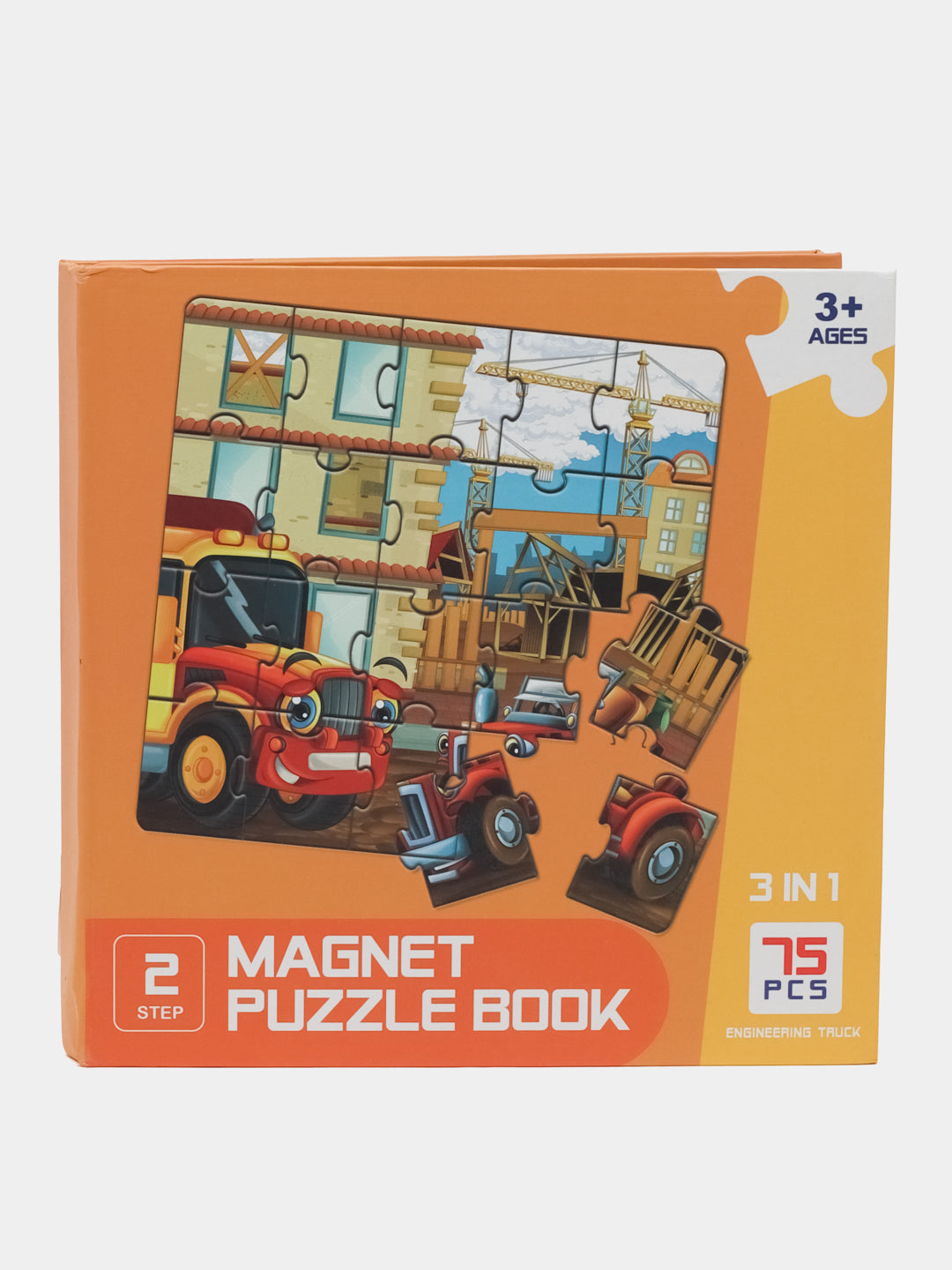 3in1 Magnetic Puzzle Book - Assortment