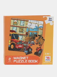 Thumbnail for 3in1 Magnetic Puzzle Book - Assortment