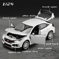 Thumbnail for 1:24 Diecast Honda Civic Type-R Model Car