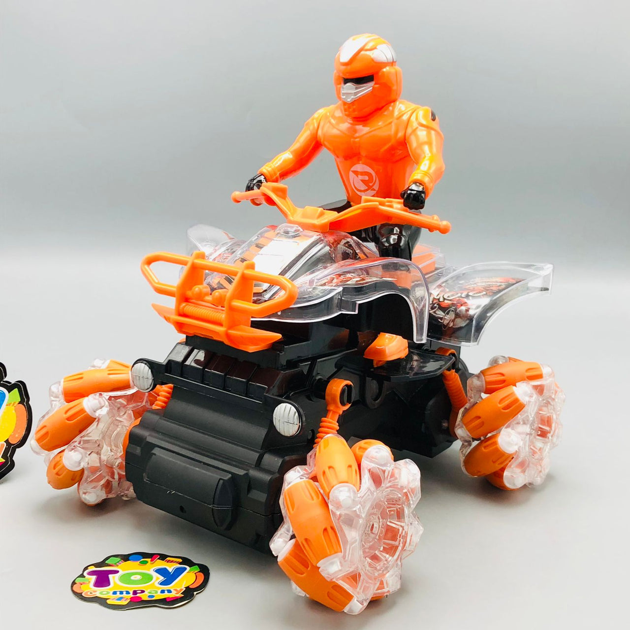 2.4GHz RC Stuntman Quad Spray Bike