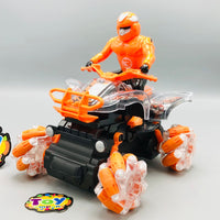 Thumbnail for 2.4GHz RC Stuntman Quad Spray Bike