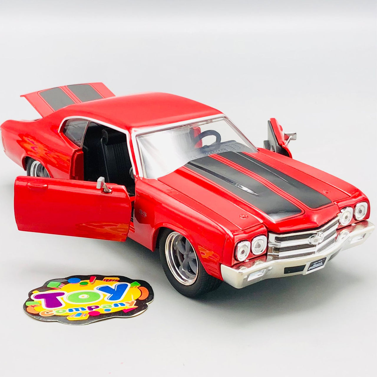 Jada 1:24 Diecast Fast & Furious Dom's Chevrolet Chevelle SS Model