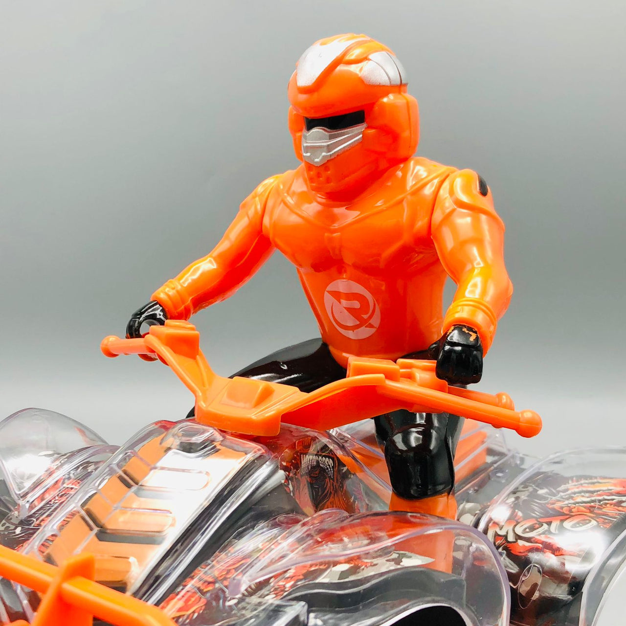 2.4GHz RC Stuntman Quad Spray Bike