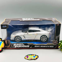 Thumbnail for Jada 1:24 Diecast Fast & Furious Brian’s Nissan GTR R35