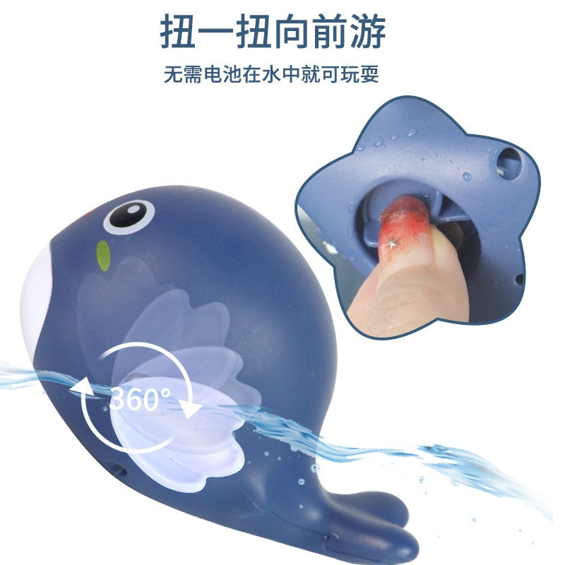 Newborn Cute Dolphin Bath Toy - 1Pc