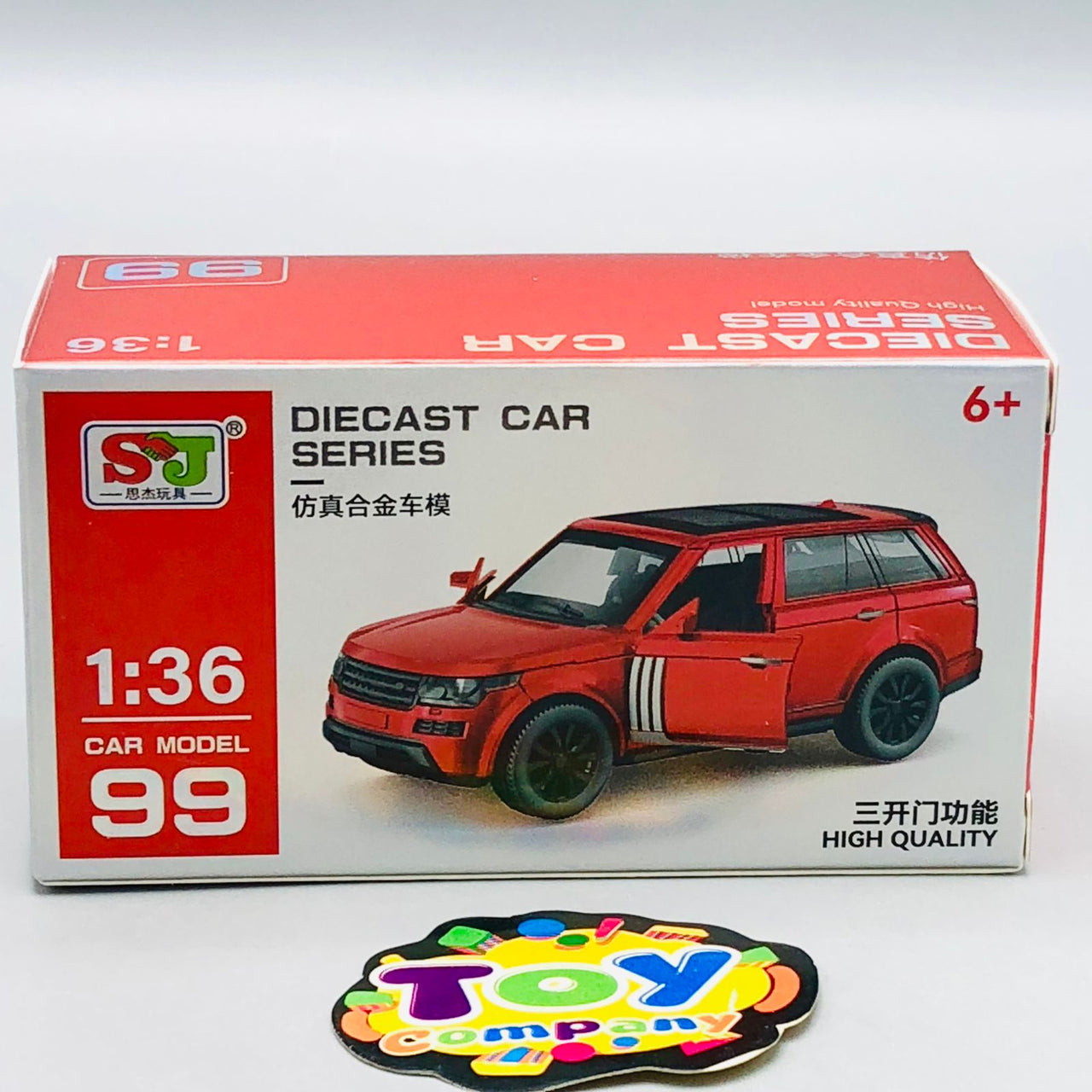 1:36 Diecast Mini Pullback Range Rover Model Car