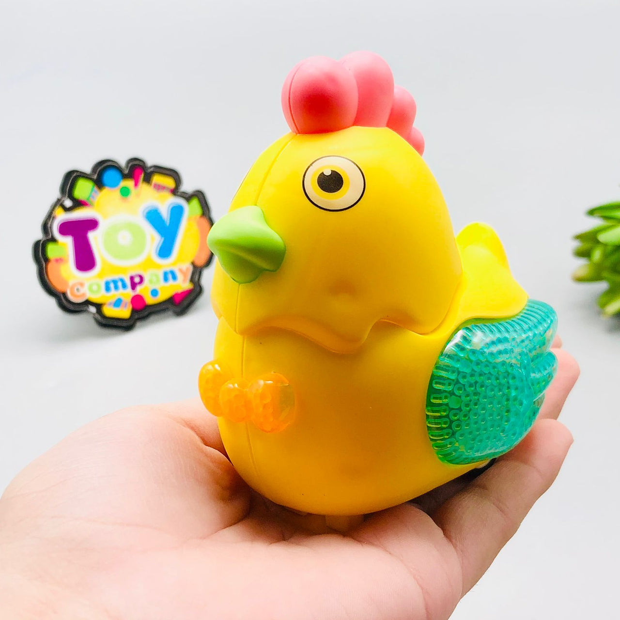 Pull Along Luminous Chick Toy - 1Pc