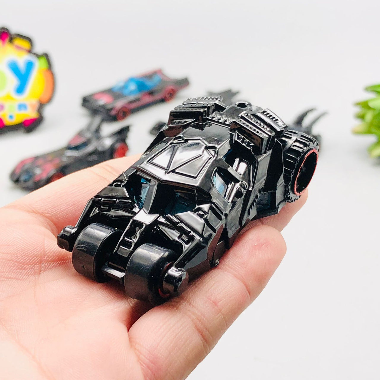 Hot Wheel Diecast Mini Batman Cars Set - 6Pcs